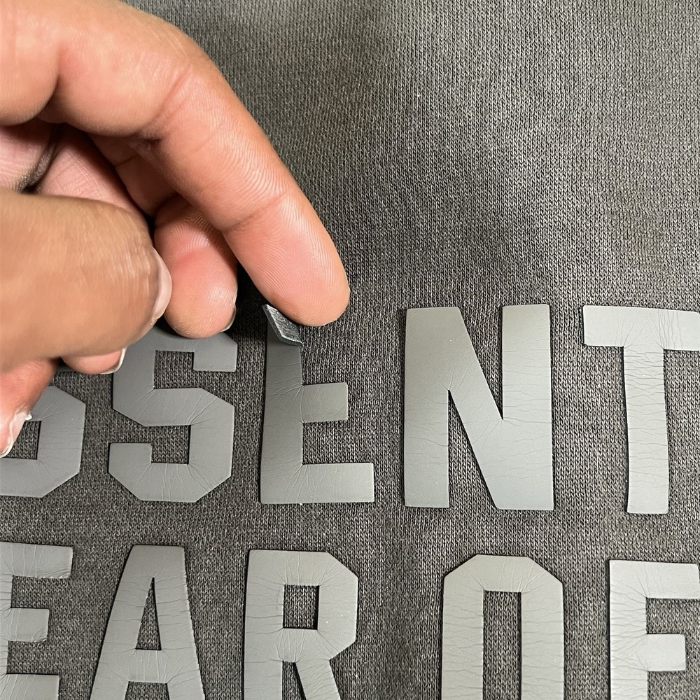 Fear of God ESSENTIALS Full Zip Up Hoodie Dark Olive Grey Size Medium - Picture 3 of 10